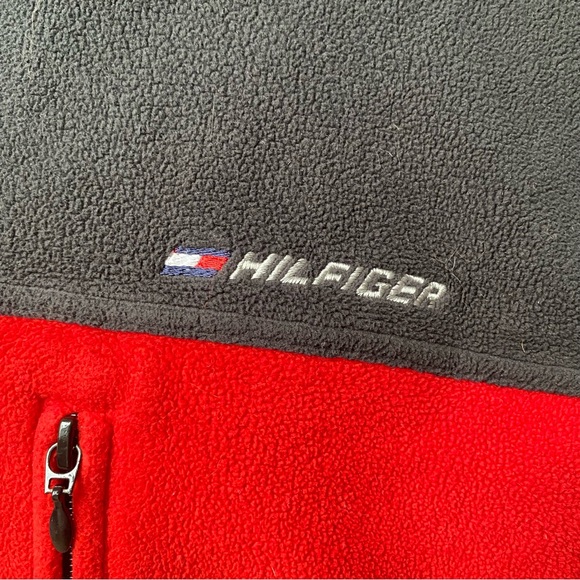 Vintage Tommy Hilfiger Fleece Zip Up Vest - Picture 5 of 16